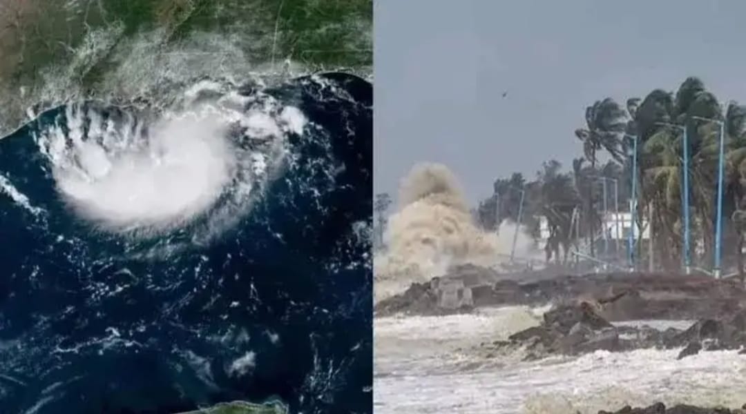 चक्रवात अर्नब पश्चिम मध्य बंगाल की खाड़ी में तूफान में बदला आंध्र प्रदेश ओडिशा समेत कई राज्यों में अलर्ट 60 ट्रेनें रद्द
